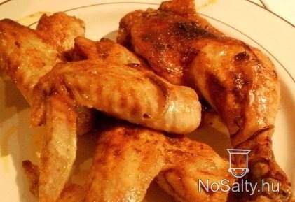 Ketchupos-hagymás sült csirke recept